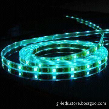 Waterproof SMD LED String Lamp, 12 or 24V DC, Highly Flexible, Strong Humidity Resistance